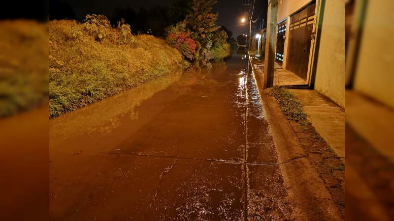 A reforzar cuidados por lluvias, invita la Coordinación de Protección Civil y Bomberos de Morelia 