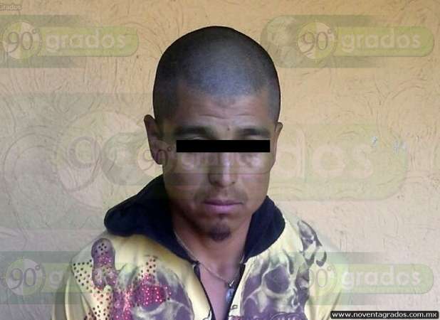 Detienen a presunto narcomenudista en Numarán, Michoacán 