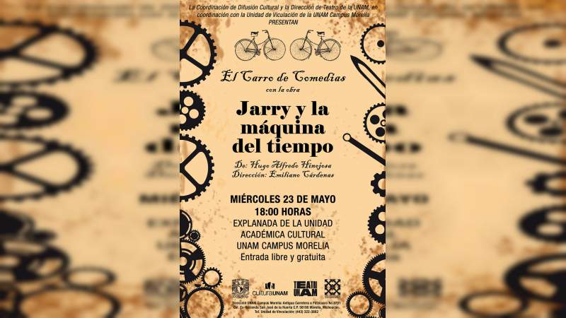 Regresa a UNAM Campus Morelia el Carro de Comedias 