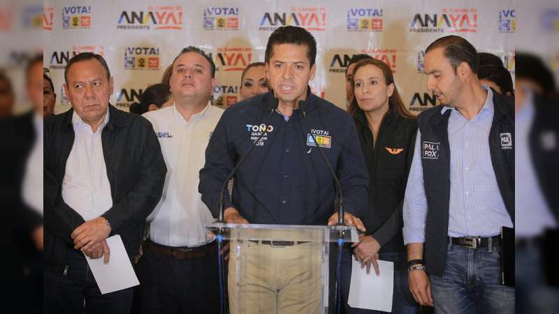 Ricardo Anaya en Michoacán para consolidar el triunfo del Frente - Foto 1 