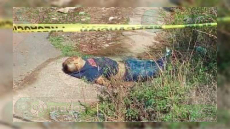 Localizan cadáver baleado en Uruapan, Michoacán - Foto 0 