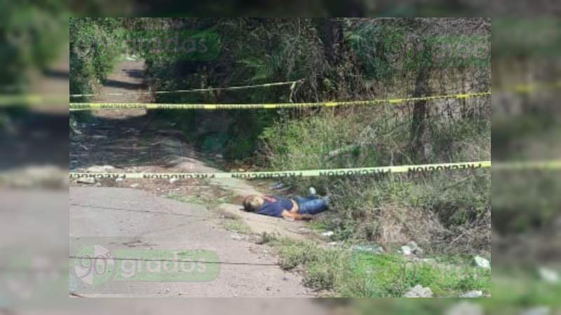 Localizan cadáver baleado en Uruapan, Michoacán - Foto 1 