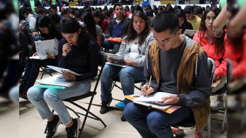 Desempeño académico en examen, única vía de ingreso a la Universidad Michoacana - Foto 2 