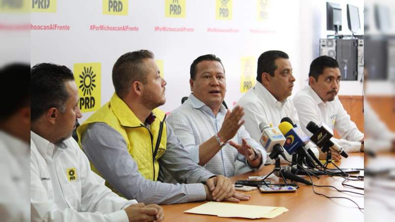 El PRD le está dando color a las campañas en Michoacán: García Avilés 