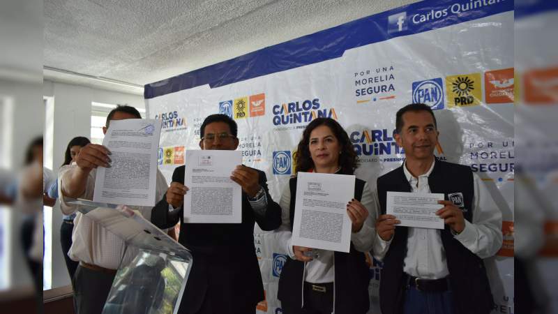 Por actos de corrupción, Por Morelia al Frente denuncia penal y administrativamente al Ayuntamiento - Foto 0 