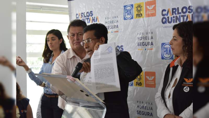 Por actos de corrupción, Por Morelia al Frente denuncia penal y administrativamente al Ayuntamiento - Foto 2 