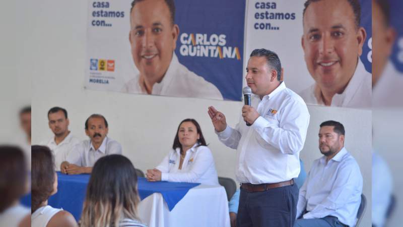 Carlos Quintana garantiza un gobierno transparente para los Morelianos - Foto 2 