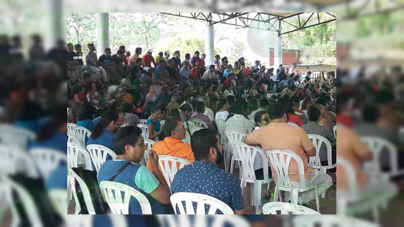 Caravana de la CNTE en Michoacán visita Lázaro Cárdenas para promover el paro nacional - Foto 0 