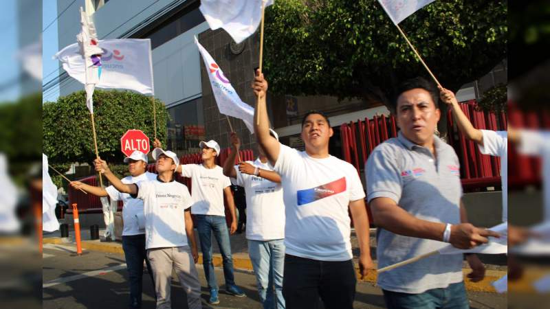 Morelianos apoyan proyecto de Fausto Vallejo Figueroa - Foto 1 