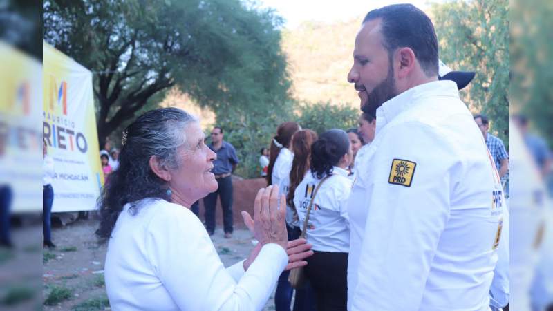 Acabaremos con los “moches” y “diezmo”, afirma Mauricio prieto 