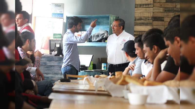 Tec de Morelia contará con apoyo desde el Congreso de la Unión, asegura Wilfrido Lázaro 