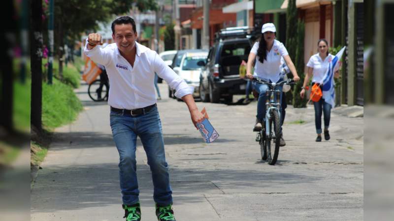 Soy un candidato ‘todo terreno’ y así seré como diputado: Jonathan Sanata 