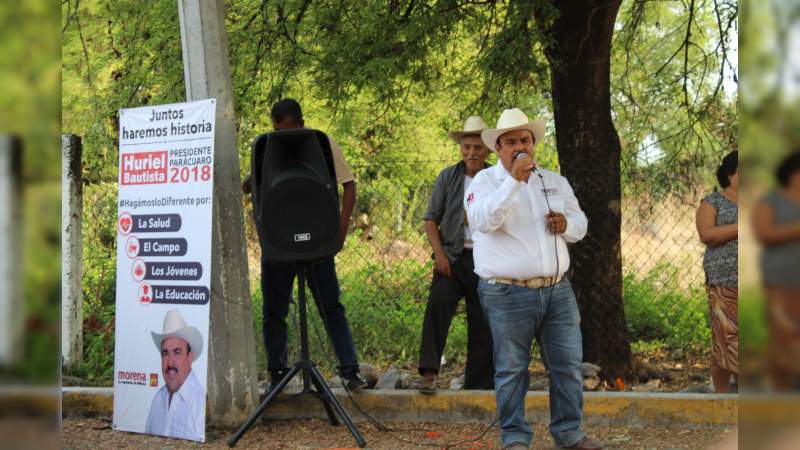 Se consolida Huriel Bautista como el favorito para ganar la presidencia en Parácuaro - Foto 0 