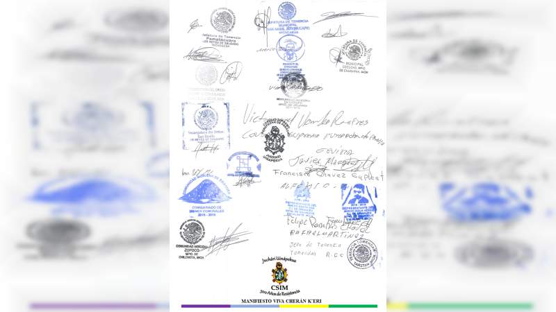 Manifiesto viva  CHERÁN K´ERI - Foto 0 