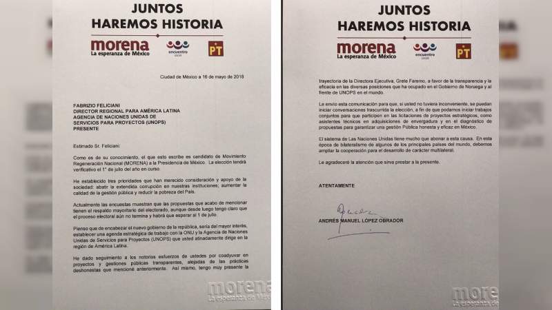 La ONU trabajará con López Obrador para combatir la corrupción 