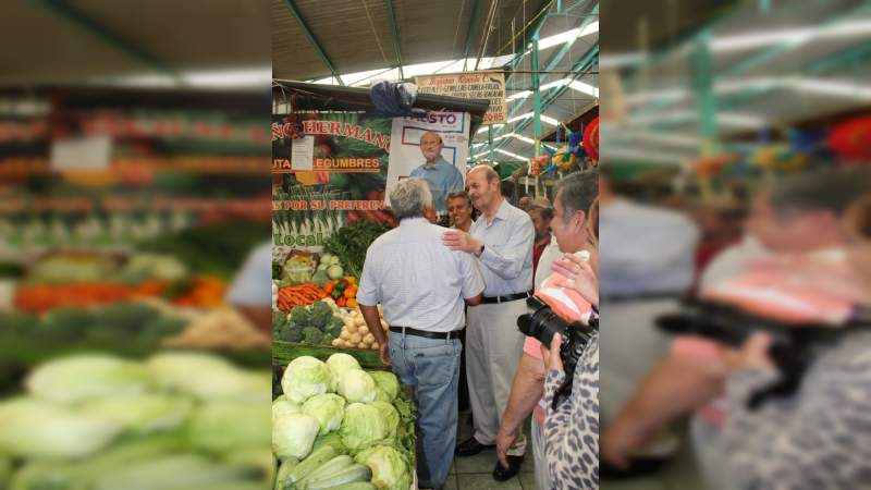 Locatarios del Mercado San Juan piden a Fausto Vallejo Figueroa concluya obras que otras administraciones no terminaron - Foto 3 