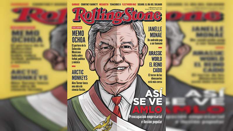 López Obrador es la portada de Rolling Stone 