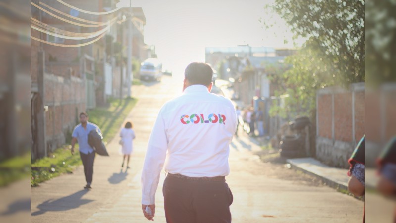 Mejorar áreas verdes y espacios deportivos es mejorar la calidad de vida en Morelia: Gerónimo Color 