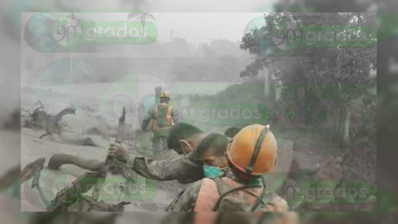 Siete muertos y 296 heridos por explosión de volcán en Guatemala - Foto 1 