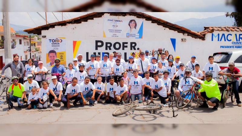 Se implementarán paseos ciclistas en Lagunillas: Macarena Chávez - Foto 0 