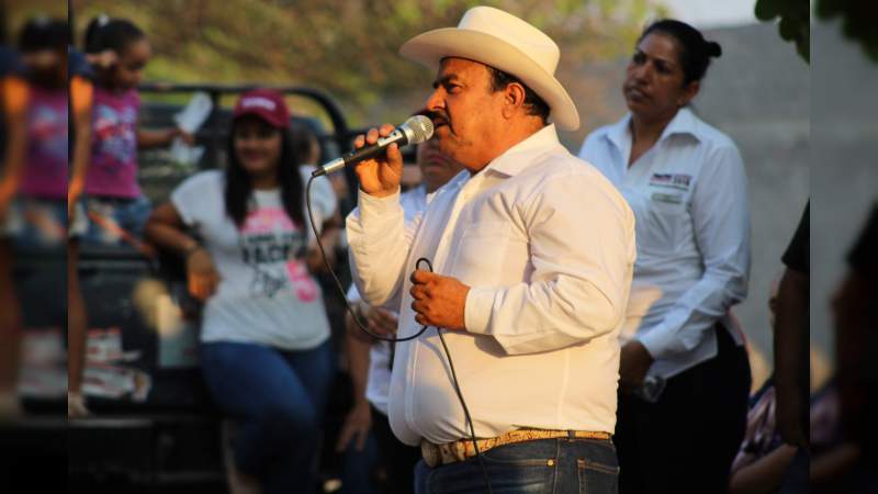 En Españita y la colonia la Huerta de Antúnez, respaldan proyecto del candidato de la Coalición, “Juntos Haremos Historia” Huriel Bautista - Foto 0 