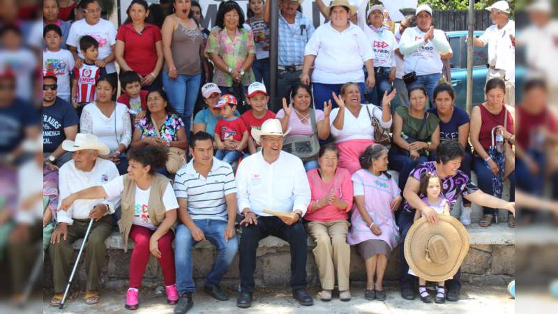 Confían habitantes de la zona rural de Morelia en experiencia de Wilfrido Lázaro - Foto 0 