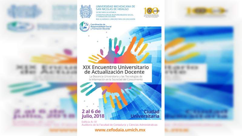 Preparan XIX Encuentro Universitario de Actualización Docente en la Casa de Hidalgo 