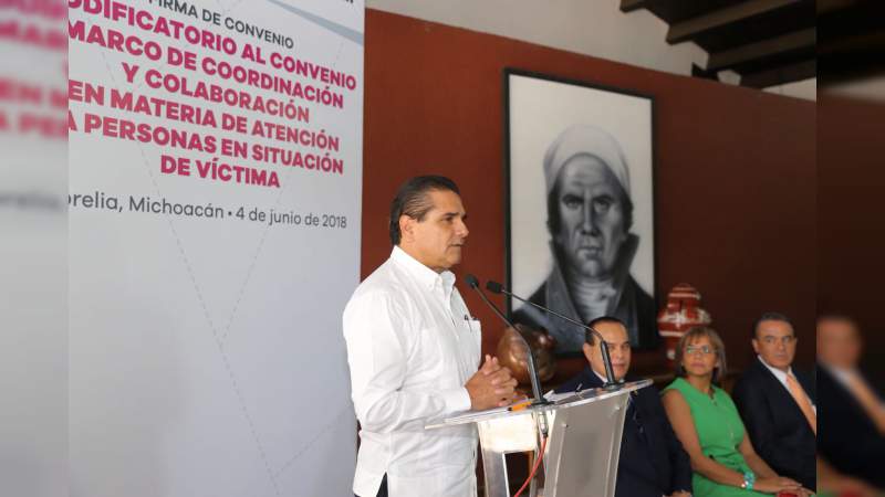 Reconoce CEAV a Michoacán por avances en materia de atención a víctimas  - Foto 1 