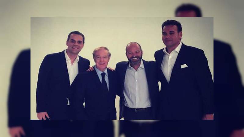 José Ramón, Faitelson, Martinoli y García se reúnen para el Mundial de Rusia   