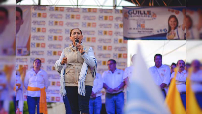 Seré la primer senadora que represente a los michoacanos con dignidad: Alma Mireya González - Foto 0 