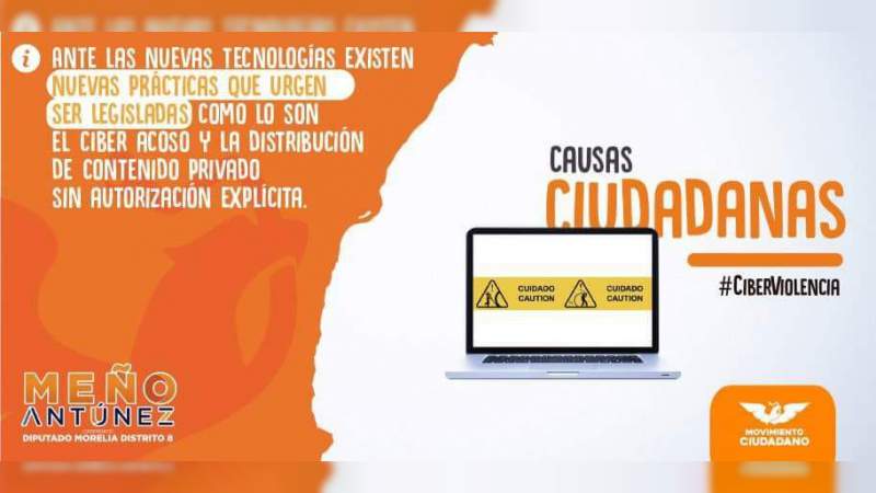 Hay que poner un alto a la violencia en línea y castigar este tipo de actos: Meño Antúnez 