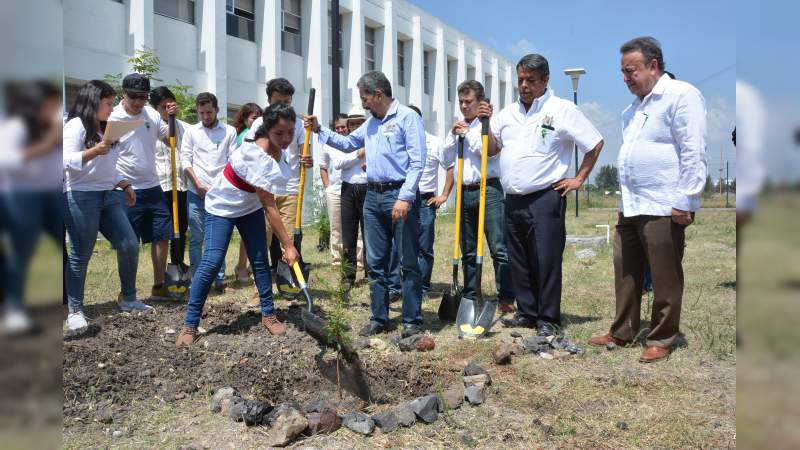 Sin contaminación por plástico, lema en campaña de cuidado del ecosistema en UMSNH - Foto 2 
