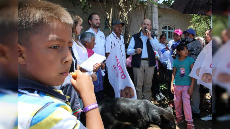 Gobierno independiente despreció al campo, reprocharon campesinos morelianos ante Fausto Vallejo Figueroa  - Foto 0 