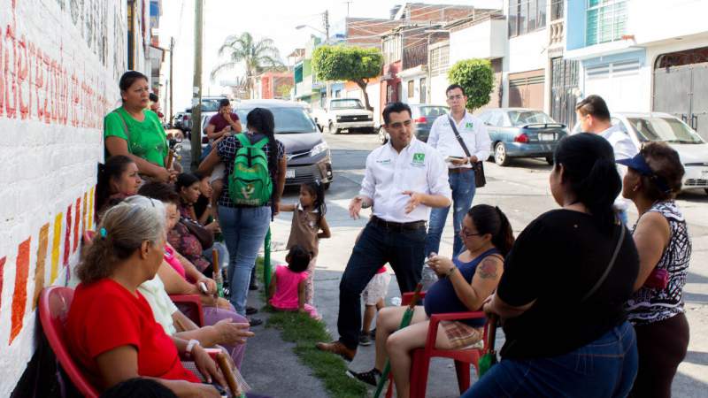 Vecinos de Lomas de Guayangareo se unen al proyecto de Arturo Sandoval Canals  