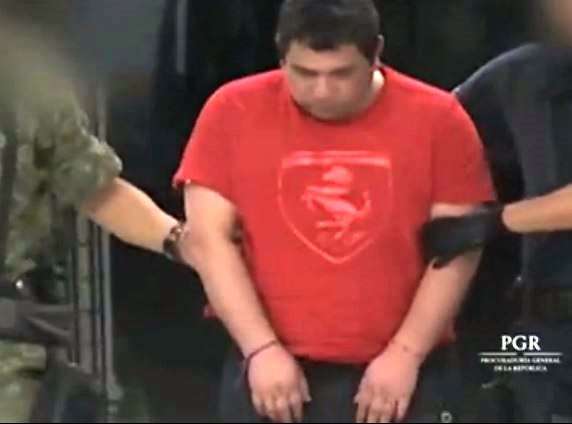 Presentan a El Gafe, líder criminal detenido en Reynosa, Tamaulipas 