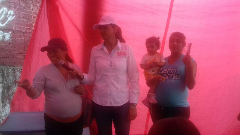 Las mujeres naucalpenses, mayores beneficiaras del programa Salario Rosa: Irazema González 