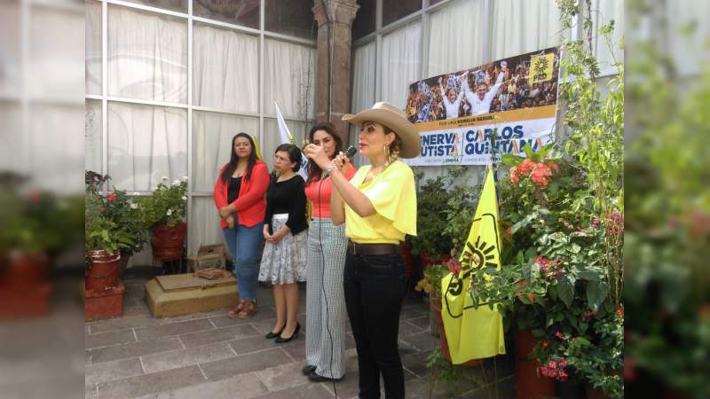 Para fortalecer el voto duro, Minerva Bautista y Carlos Quintana realizan campañas separadas - Foto 1 