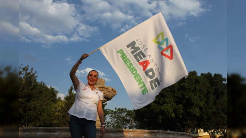  Con el apoyo de los Morelianos, Meade será presidente: Kathia Ortiz 