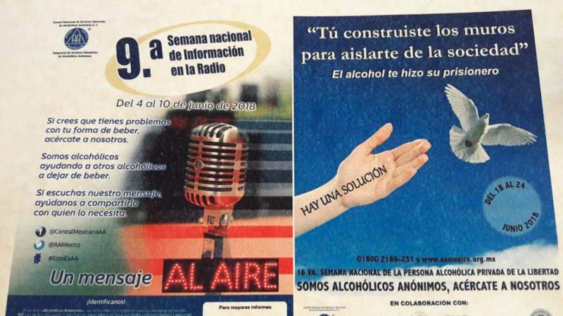 Alcohólicos Anónimos arranca Semana Nacional de Información en Radio 