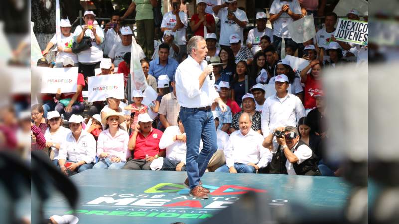 En Zamora, José Antonio Meade pide apoyo para ganar la elección presidencial que transformará al país - Foto 3 