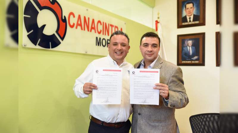 Trabajando en conjunto con los industriales transformaremos Morelia: Carlos Quintana  - Foto 1 