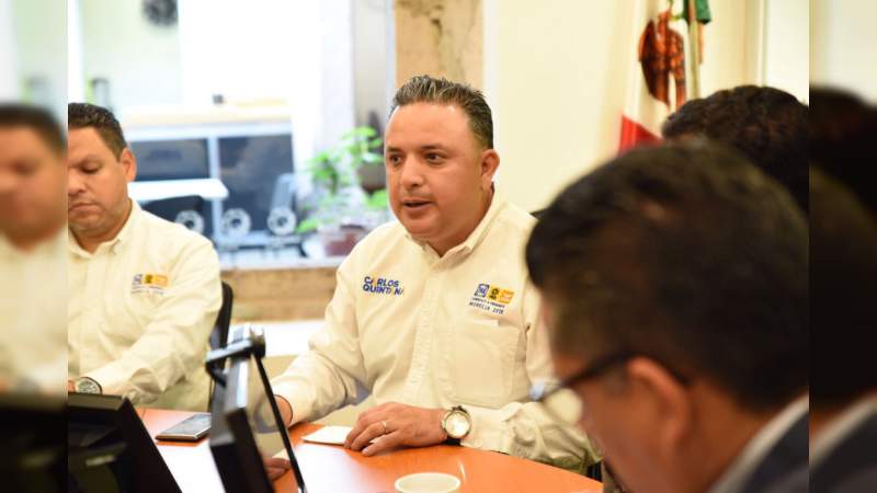 Trabajando en conjunto con los industriales transformaremos Morelia: Carlos Quintana  - Foto 2 