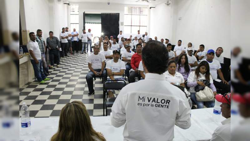 Unión de Recolectores “Hermenegildo Galeana”, respalda candidatura de Fausto Vallejo Mora - Foto 1 