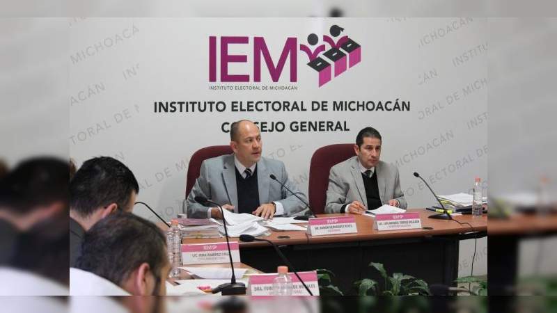 Con las últimas sustituciones de candidatos, IEM en condiciones para mandar imprimir boletas electorales 