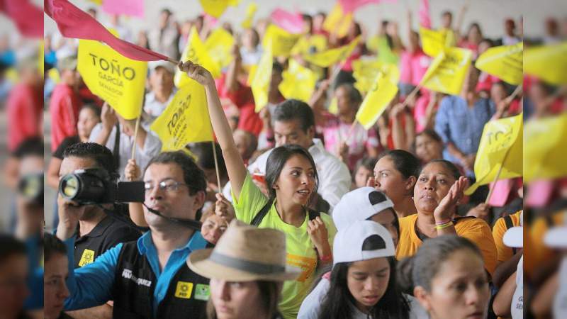 Michoacán no puede quedarse callado en el Senado: Toño García - Foto 1 