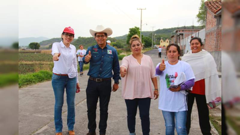 Toño Sosa: vamos a ganar con la fuerza y bondad de los michoacanos 