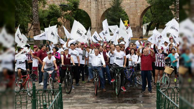 Impulsaremos un modelo de Movilidad Urbana integral que sea sostenible e incluyente: Raúl Morón 