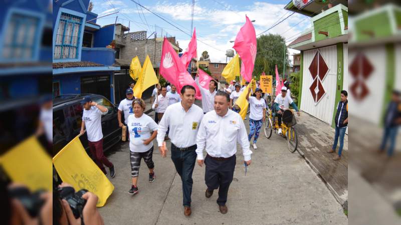 Avanzando de manera contundente para que los morelianos vivan como se merecen, con calidad: Carlos Quintana Martínez 