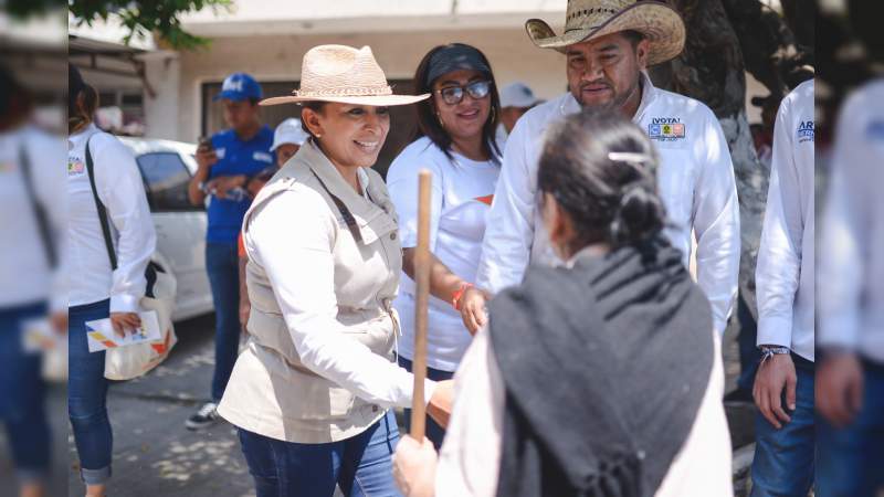 Por Michoacán trabajaremos en equipo: Alma Mireya González 