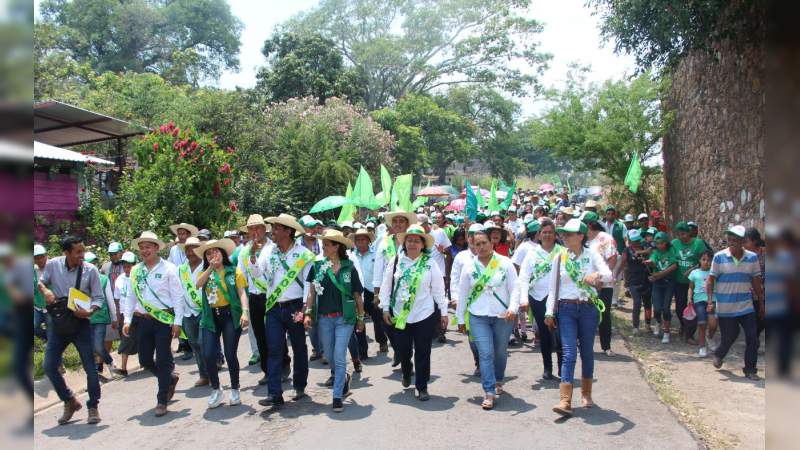 Despolarizar el campo michoacano, tarea de los candidatos al Senado del Partido Verde 